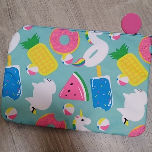 Morgan Home swimsuit saver small items holder waterproof zippered bag clutch - Picture 7 of 10